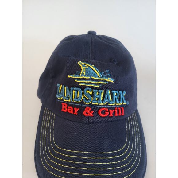 Landshark Bar and Grill Atlantic City Hat Embroidered Blue RARE - Picture 2 of 8